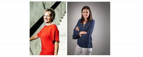 January Lunch with the Marketers of the Year Aude Mayence and Mieke Debeerst